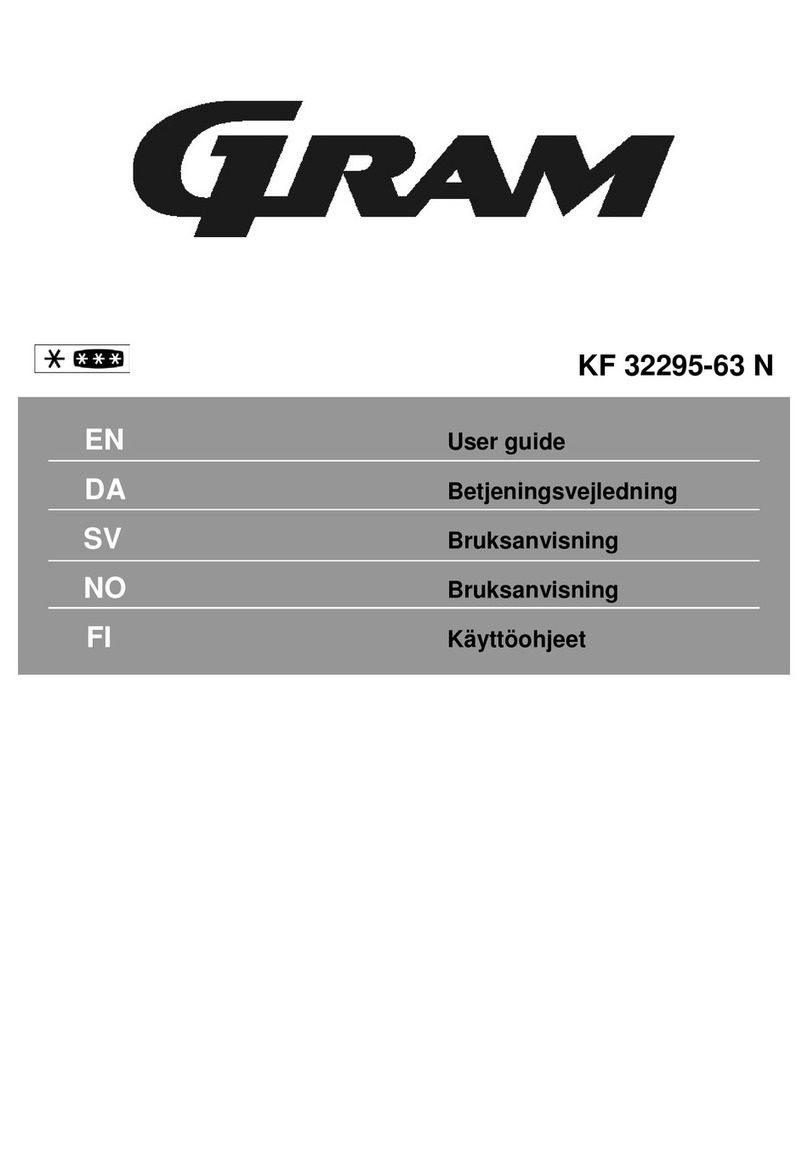 Gram KF 32295-63 N User manual
