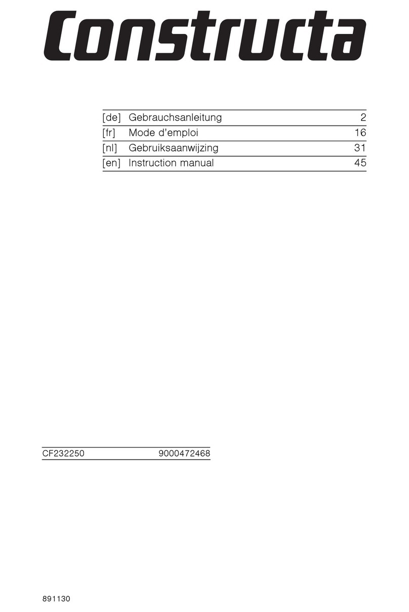 CONSTRUCTA CF232250 User manual
