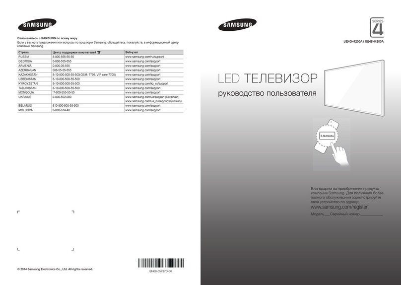 Samsung UE40H4200AO User manual