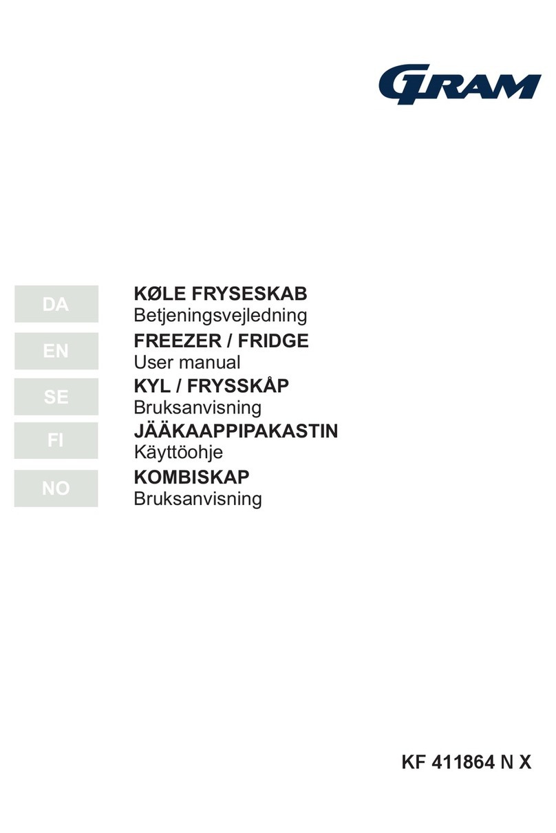 Gram KF 411864 N X user manual