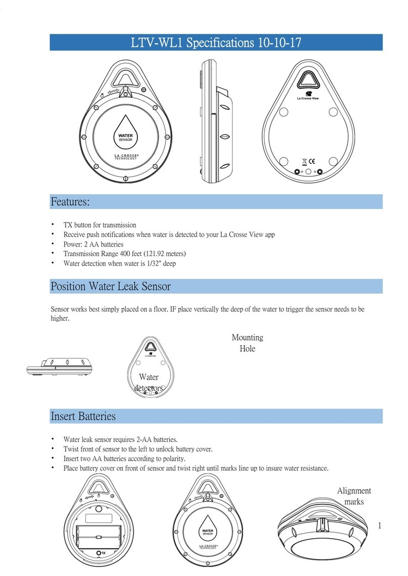 La Crosse LTV-WL1 manual