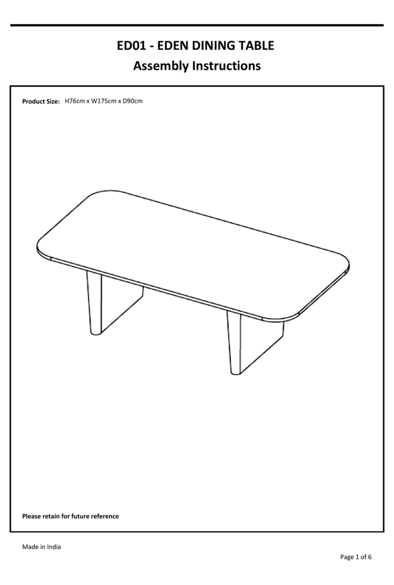 MDF EDEN ED01 User manual