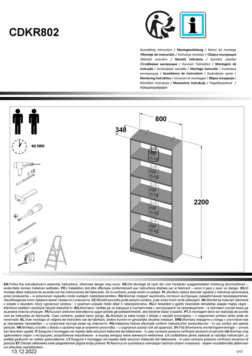 Forte CDKR802 User manual
