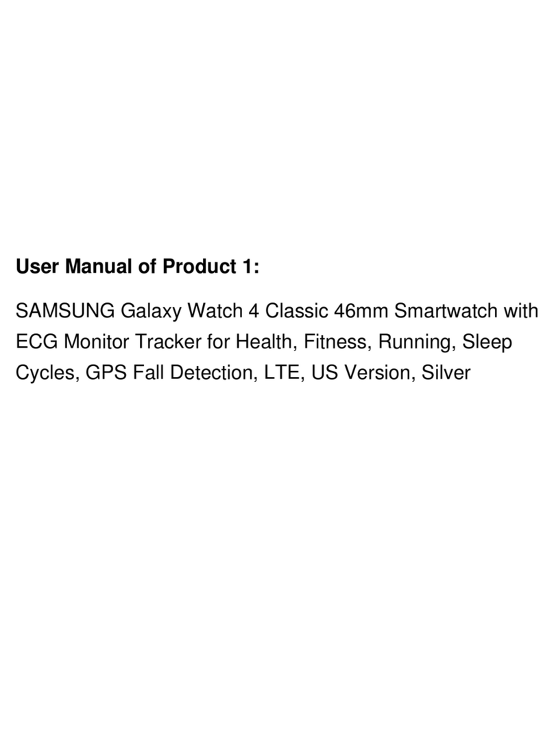 Samsung Galaxy Watch 4 Classic user manual