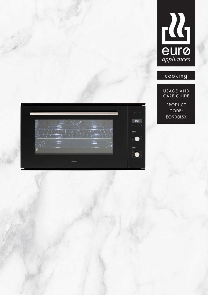 Euro Appliances EO900LSX Usage and care guide