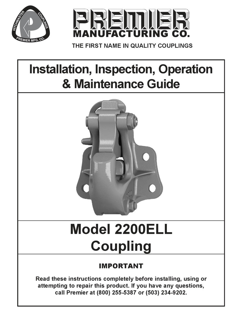 Premier 2200ELL Installation, Inspection, Operation & Maintenance Guide