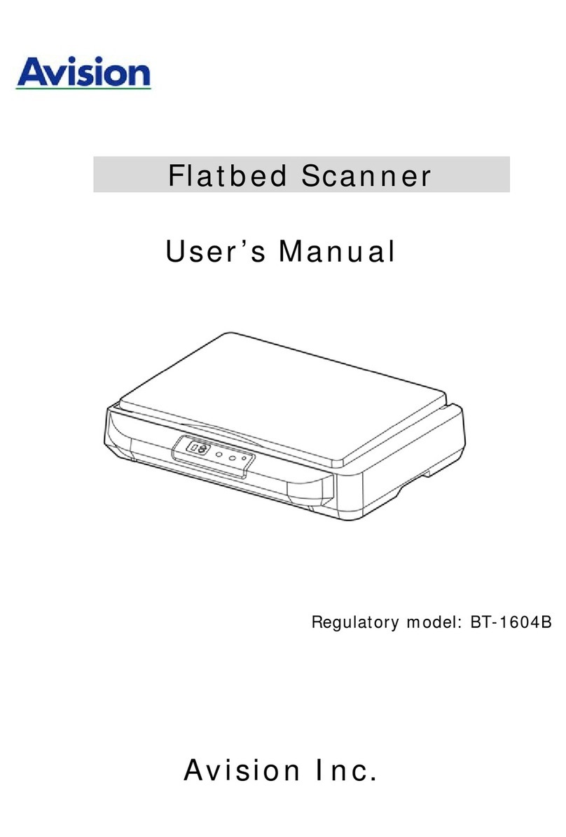 Avision BT-1604B User manual