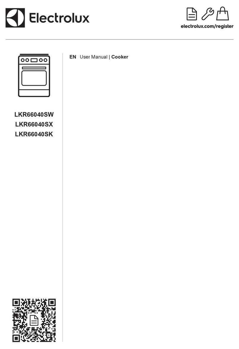 Electrolux LKR66040SW User manual