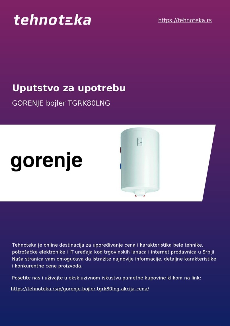 Gorenje TGRK80LNG User manual