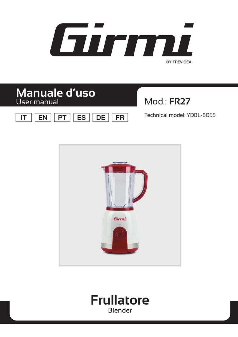 TREVIDEA Girmi FR27 User manual