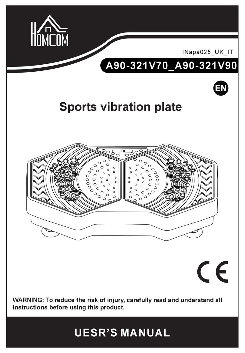 HOMCOM A90-321V70 User manual HOMCOM A90-321V70 User manual