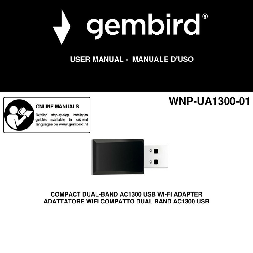 Gembird WNP-UA1300-01 user manual