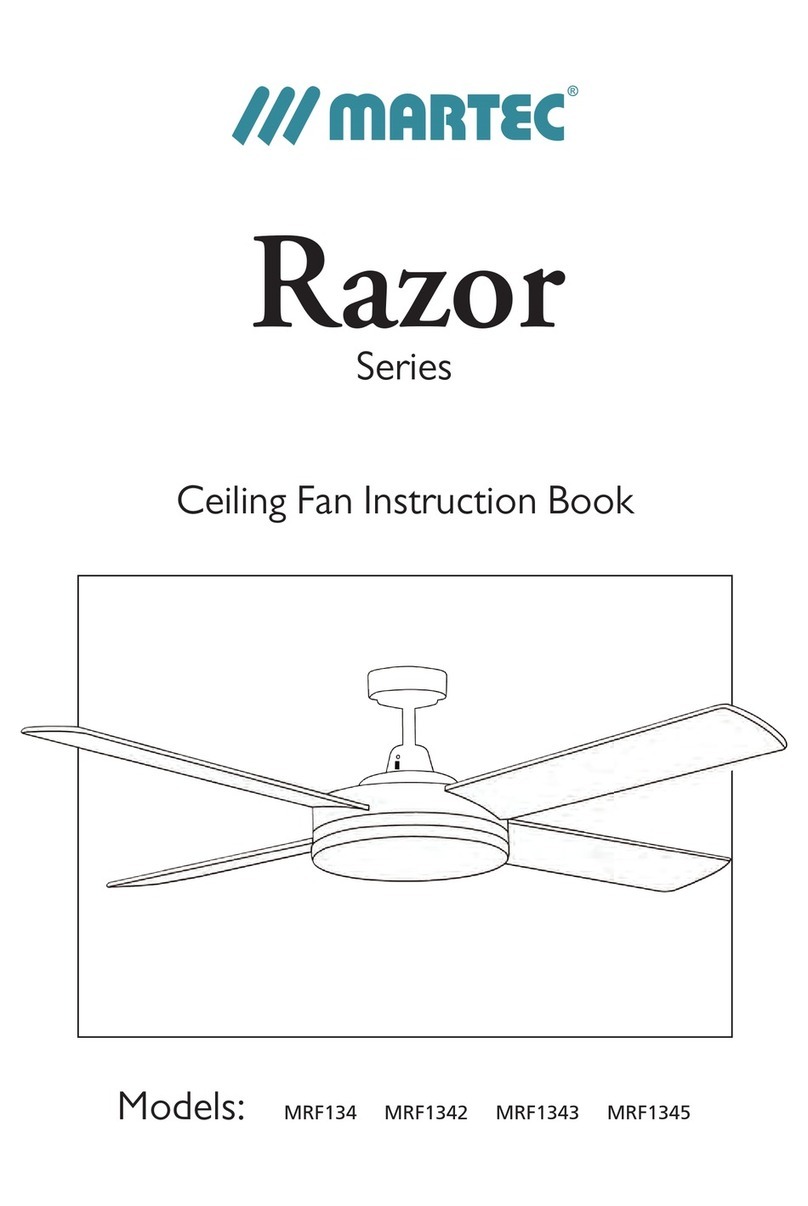 Martec Razor MRF134 Instruction book