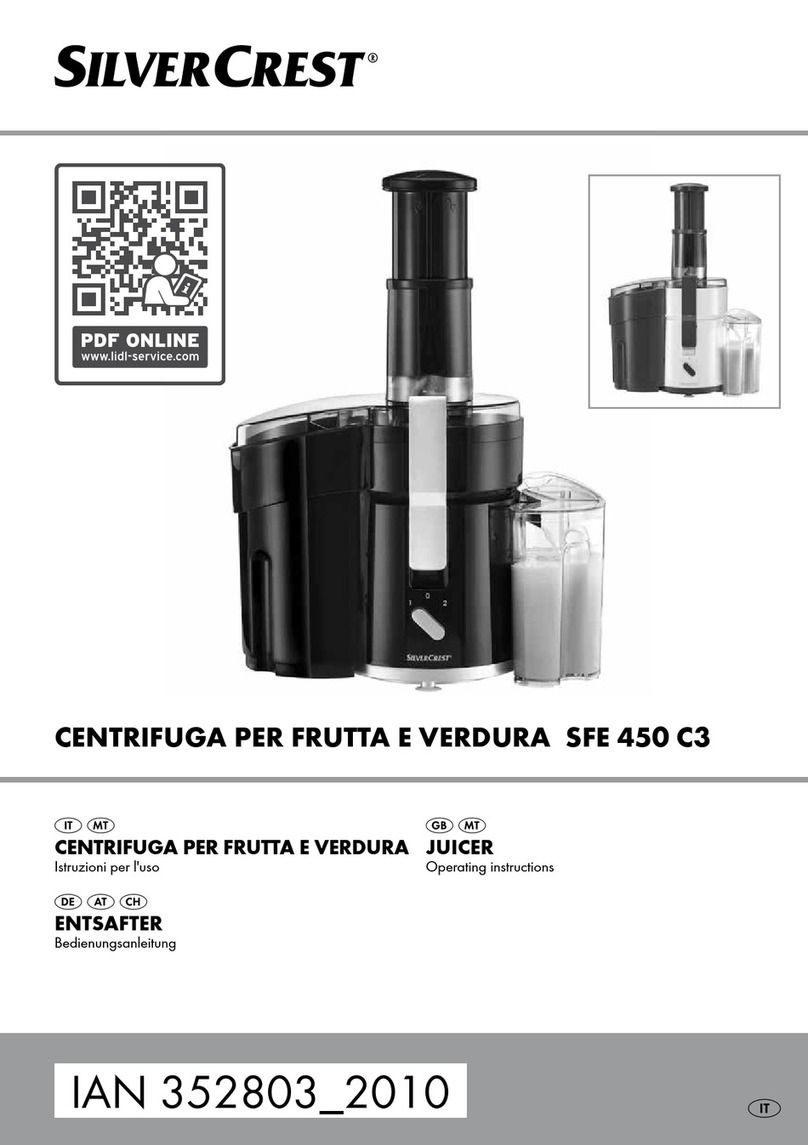 Silvercrest SFE 450 C3 User manual