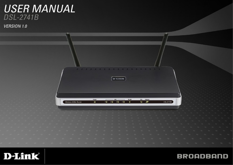 D-Link DSL-2741B User manual D-Link DSL-2741B User manual