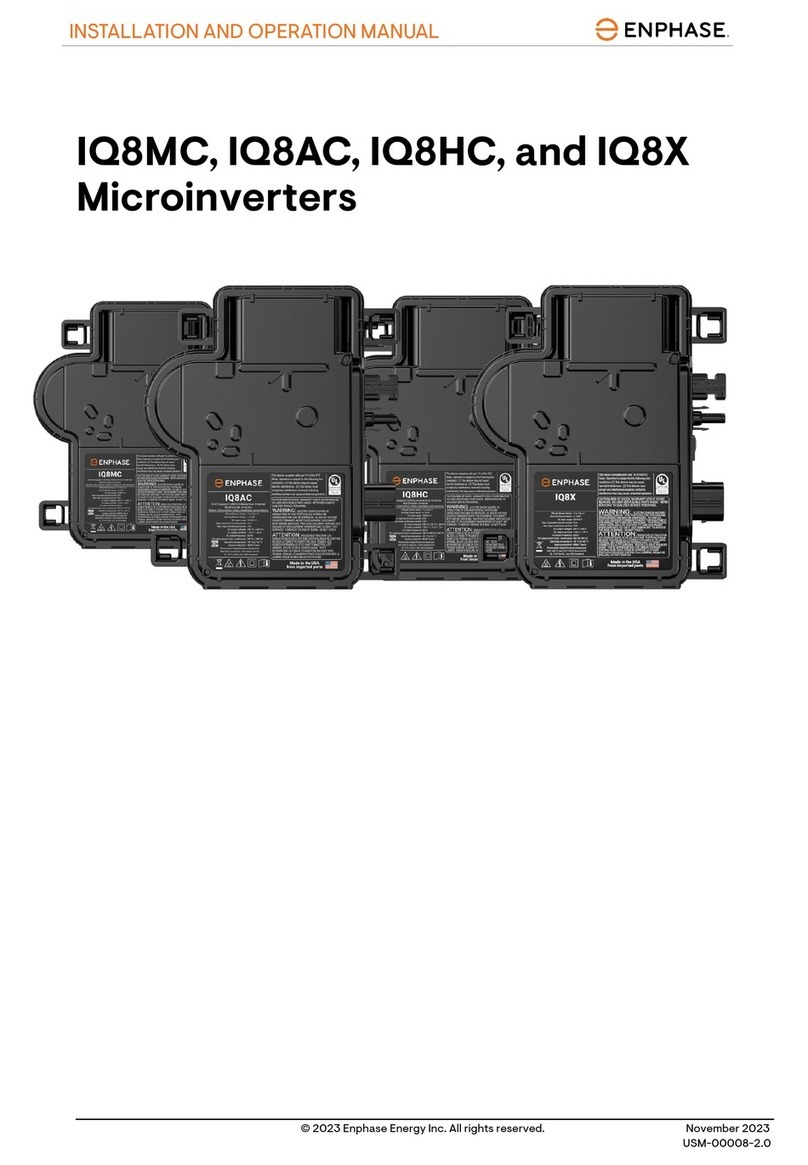 enphase IQ8X Installation and operation manual