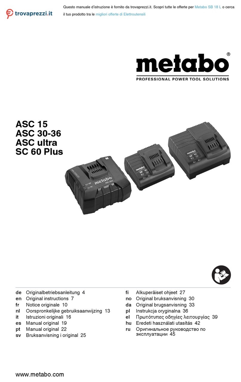 Metabo ASC ultra Original instructions