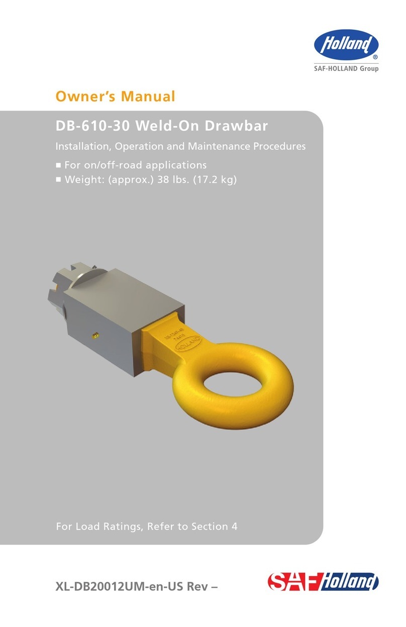 SAF-HOLLAND Holland DB-610-30 User manual