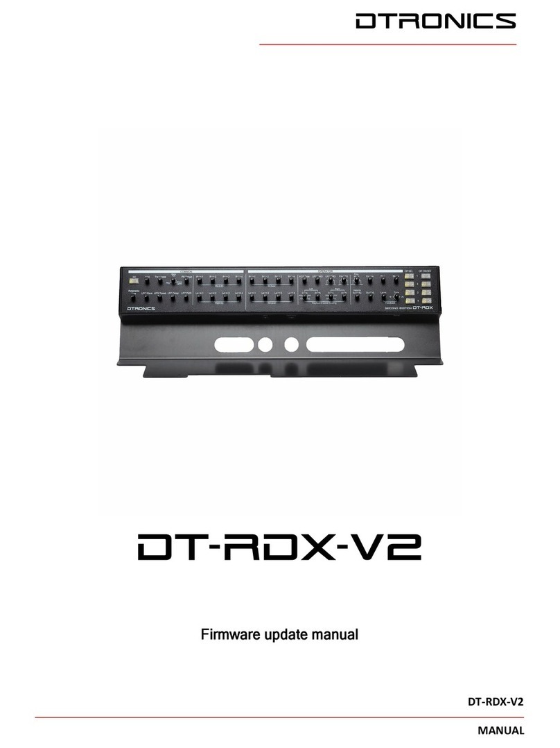 DTronics DT-RDX-V2 manual