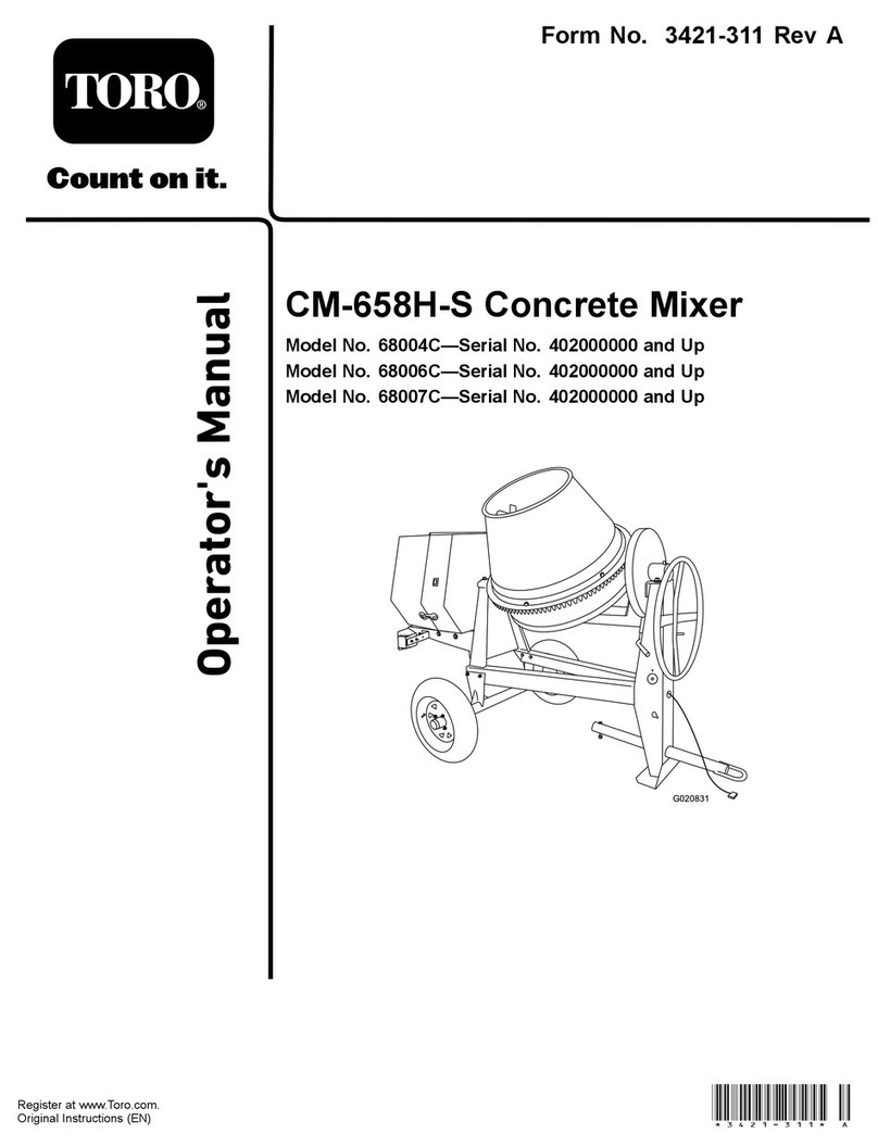 Toro 68004C Operator's manual