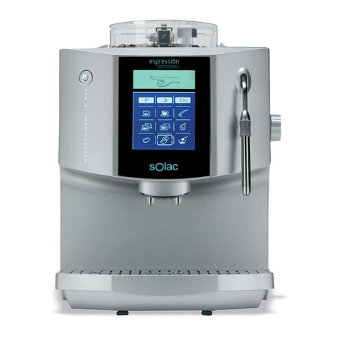 SOLAC ESPRESSION SUPREMMA Instructions for use
