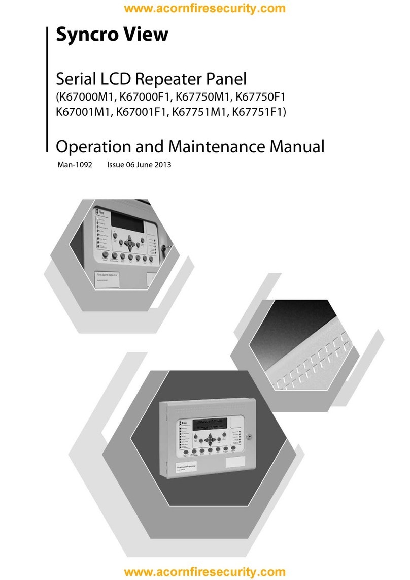 Syncro View K67000M1 Operation and maintenance manual