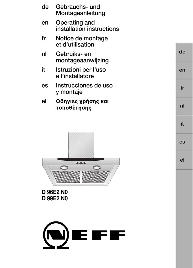 NEFF D 96E2 N0 Operating and installation instructions