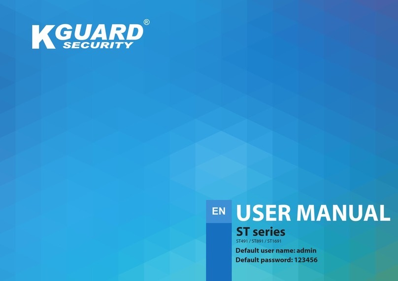 KGuard Security ST Series user manual