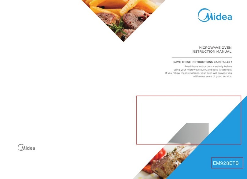 Midea EM928ETB User manual