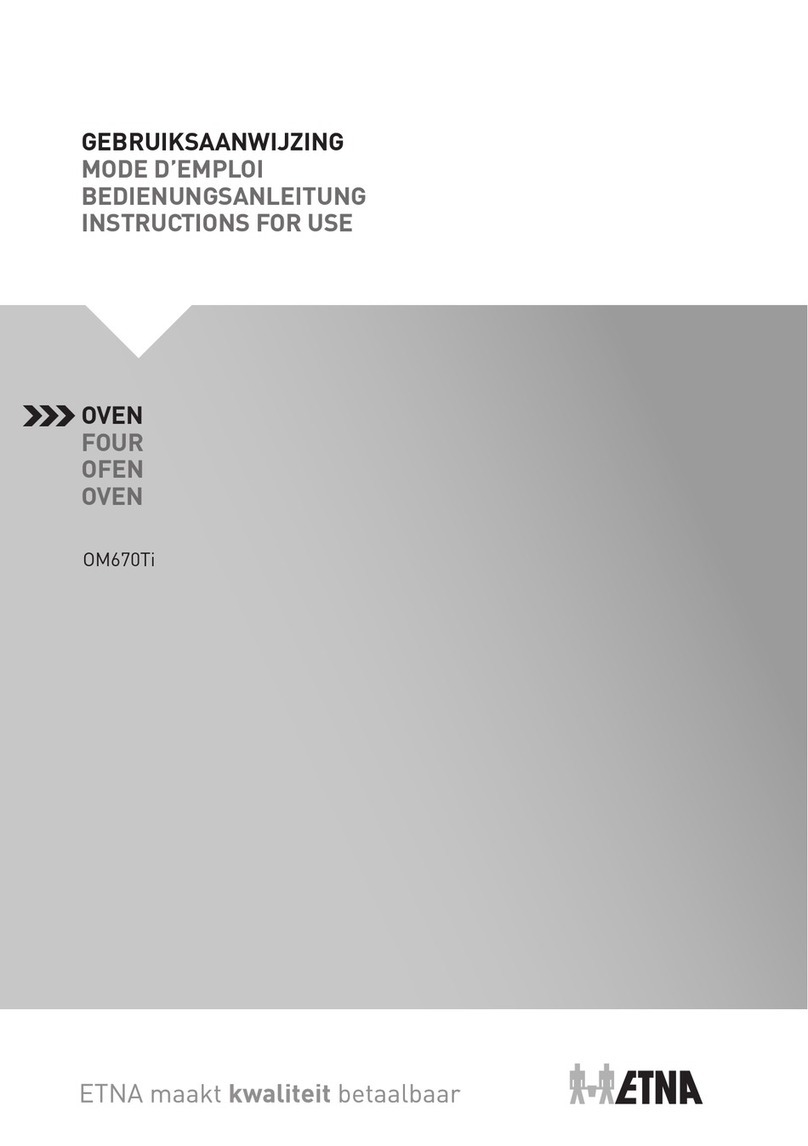 ETNA OM670Ti/E02 User manual