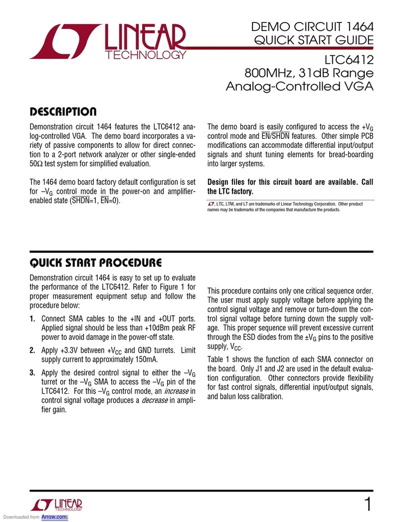 Linear Technology DC1464A User manual