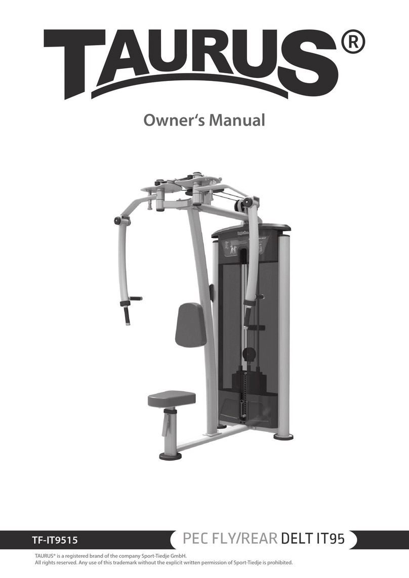 Taurus PEC FLY/REAR DELT IT95 User manual