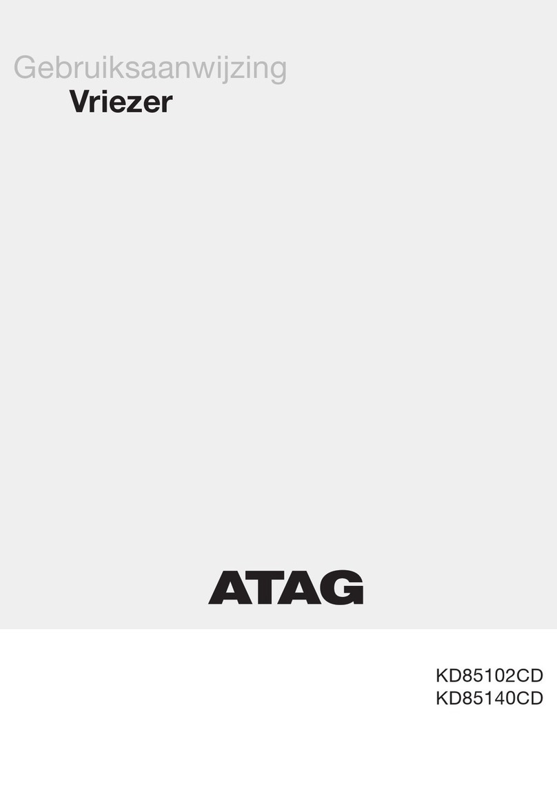 Atag KD85140CD Instructions for use