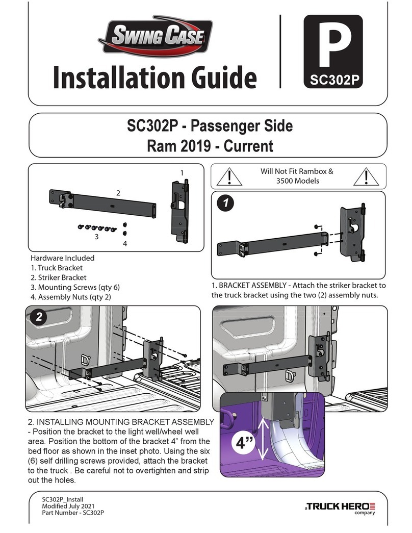 Swing Case SC302P installation guide