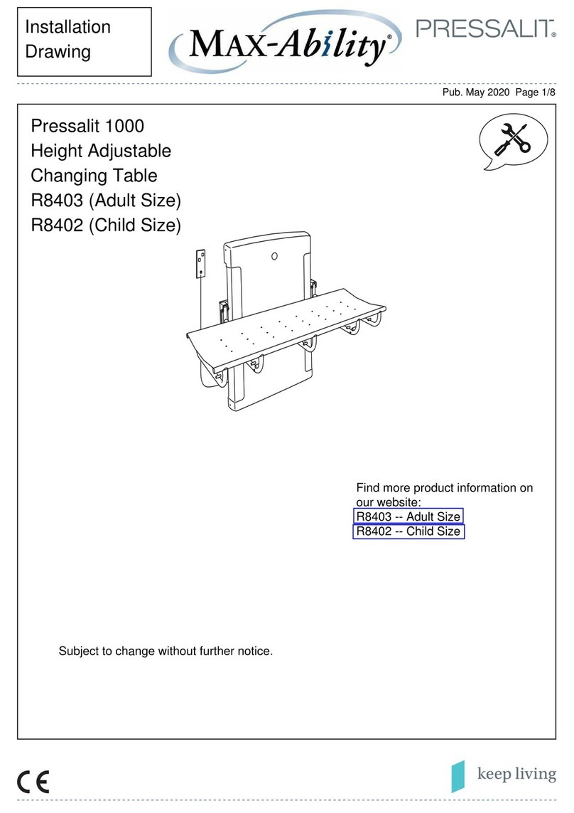 Max-Ability R8403 Installation drawing