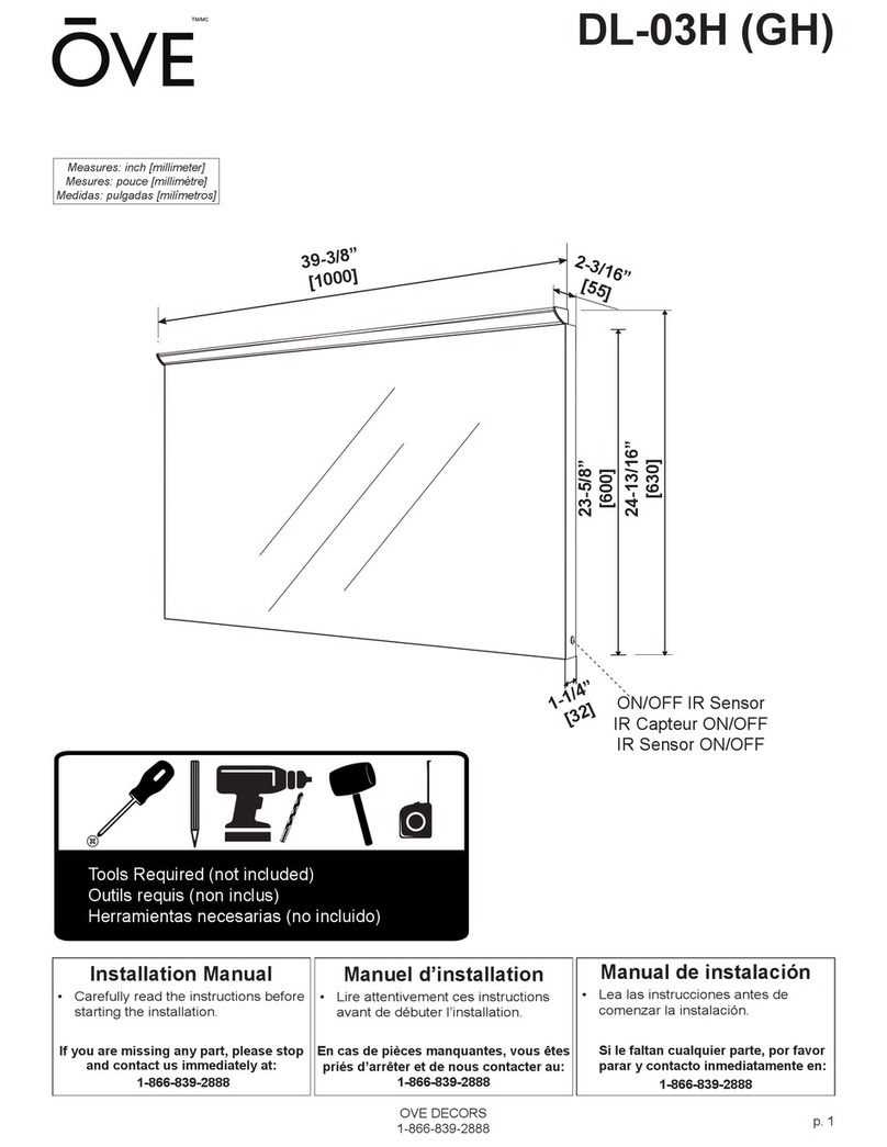 OVE DL-03H User manual