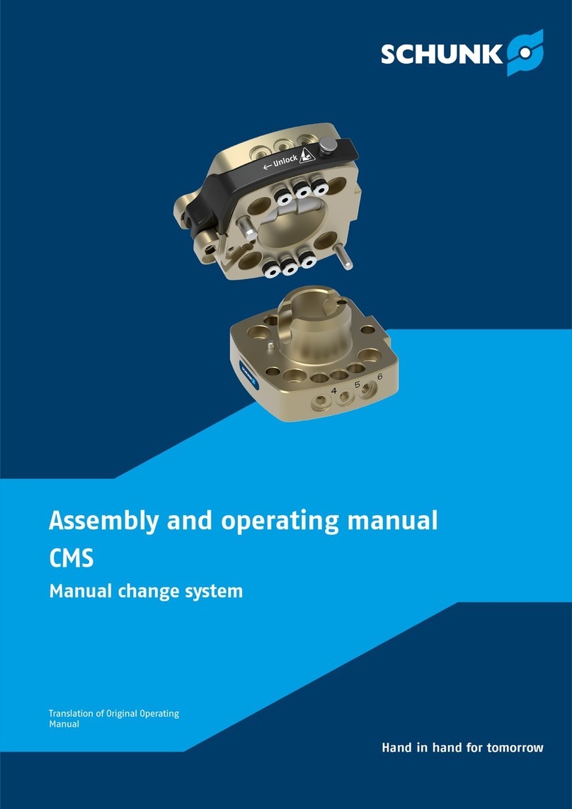 SCHUNK CMS Series User instructions