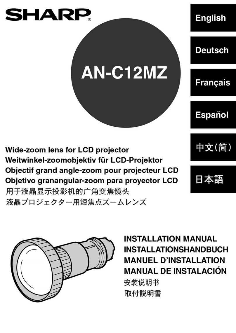 Sharp AN-C12MZ User manual