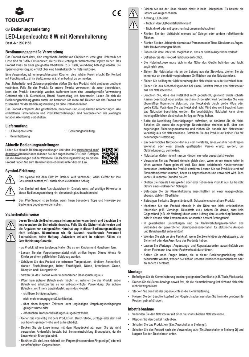 TOOLCRAFT TO-7173474 User manual