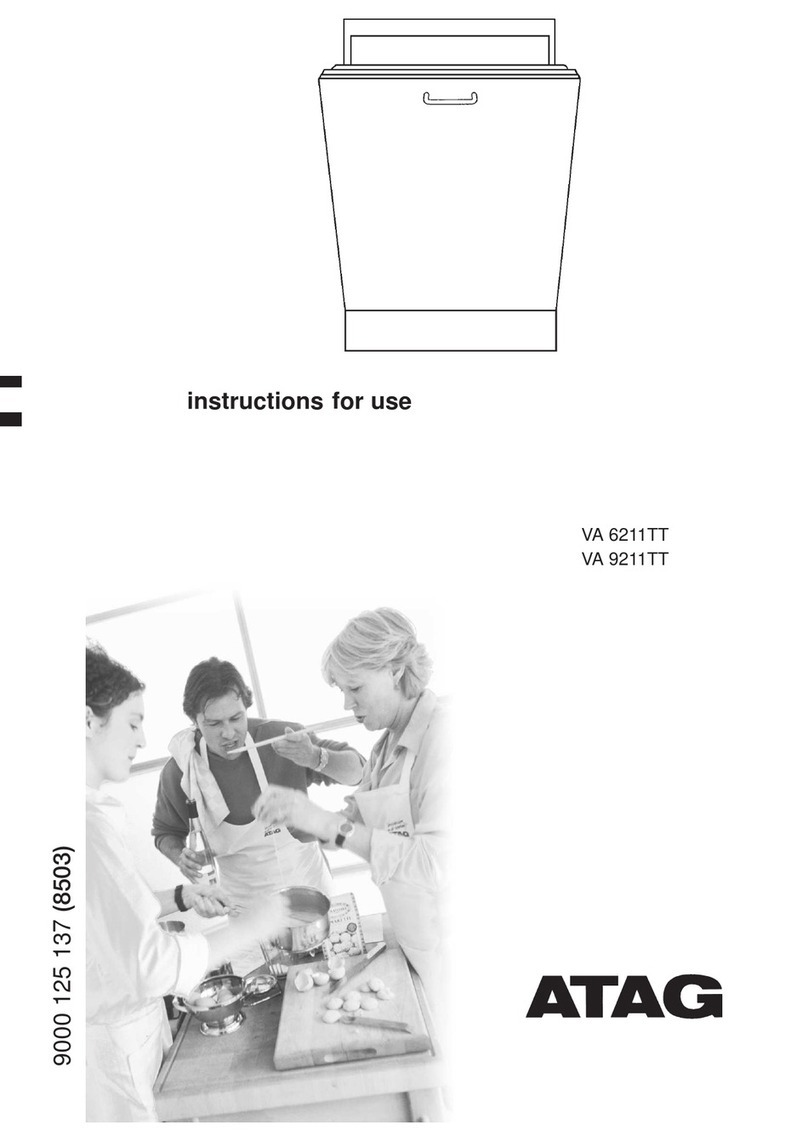 Atag VA 6211TT Instructions for use