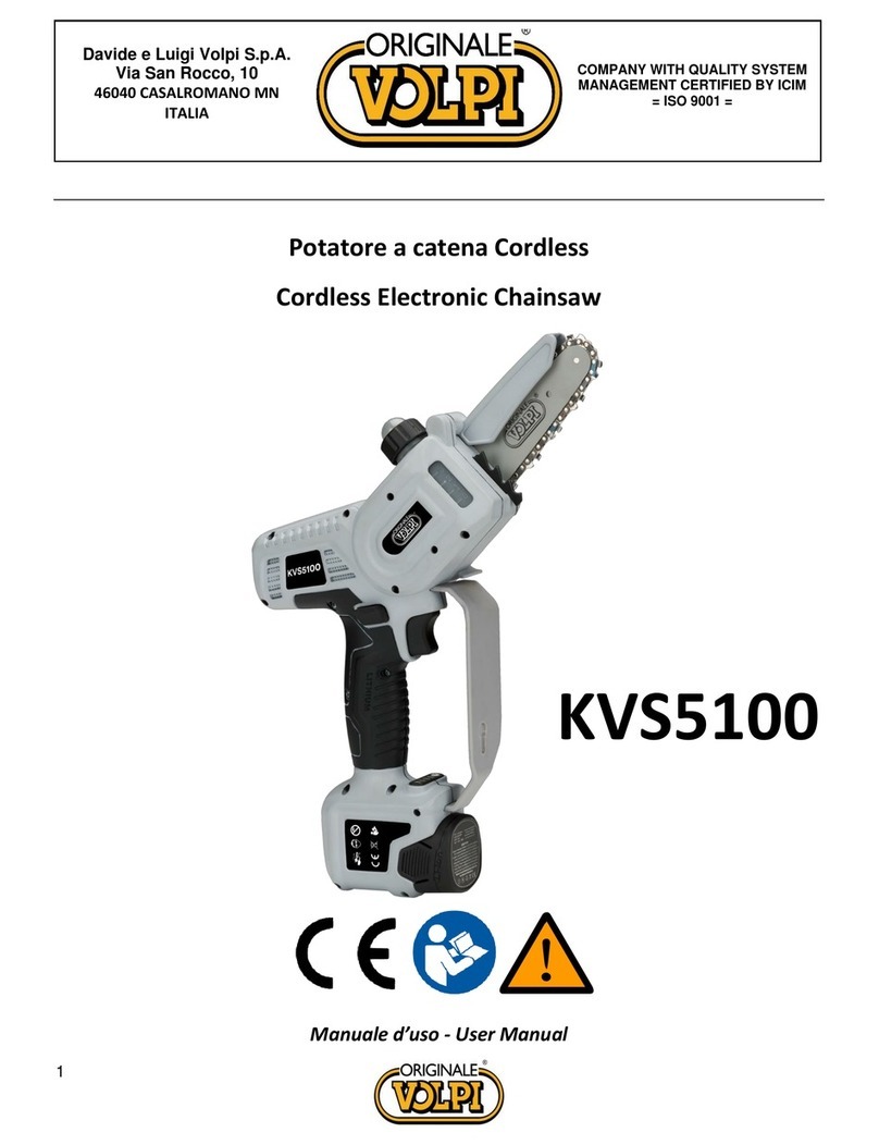 Volpi KVS5100 user manual