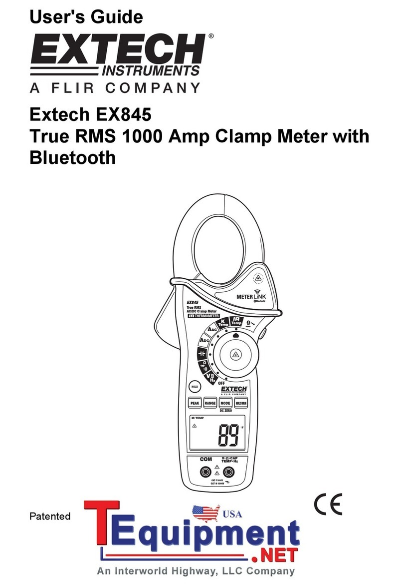 FLIR Extech Instruments EX840 User manual