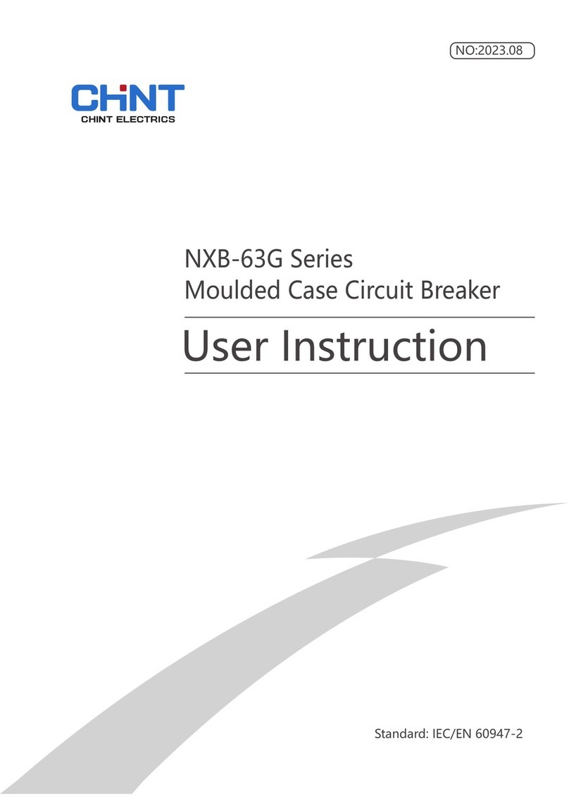 CHINT NXB-63G Series Installation instructions CHINT NXB-63G Series Installation instructions