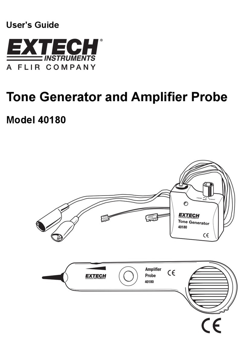 FLIR Extech Instruments 40180 User manual