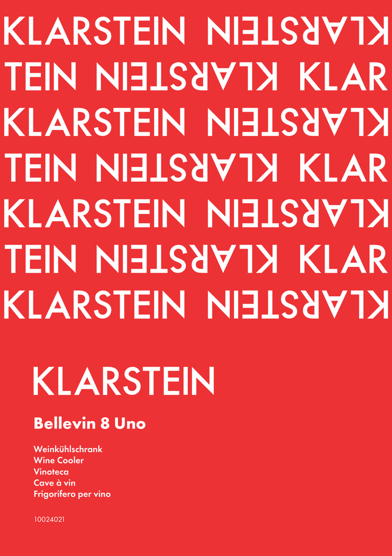 Klarstein BELLEVIN 8 UNO manual