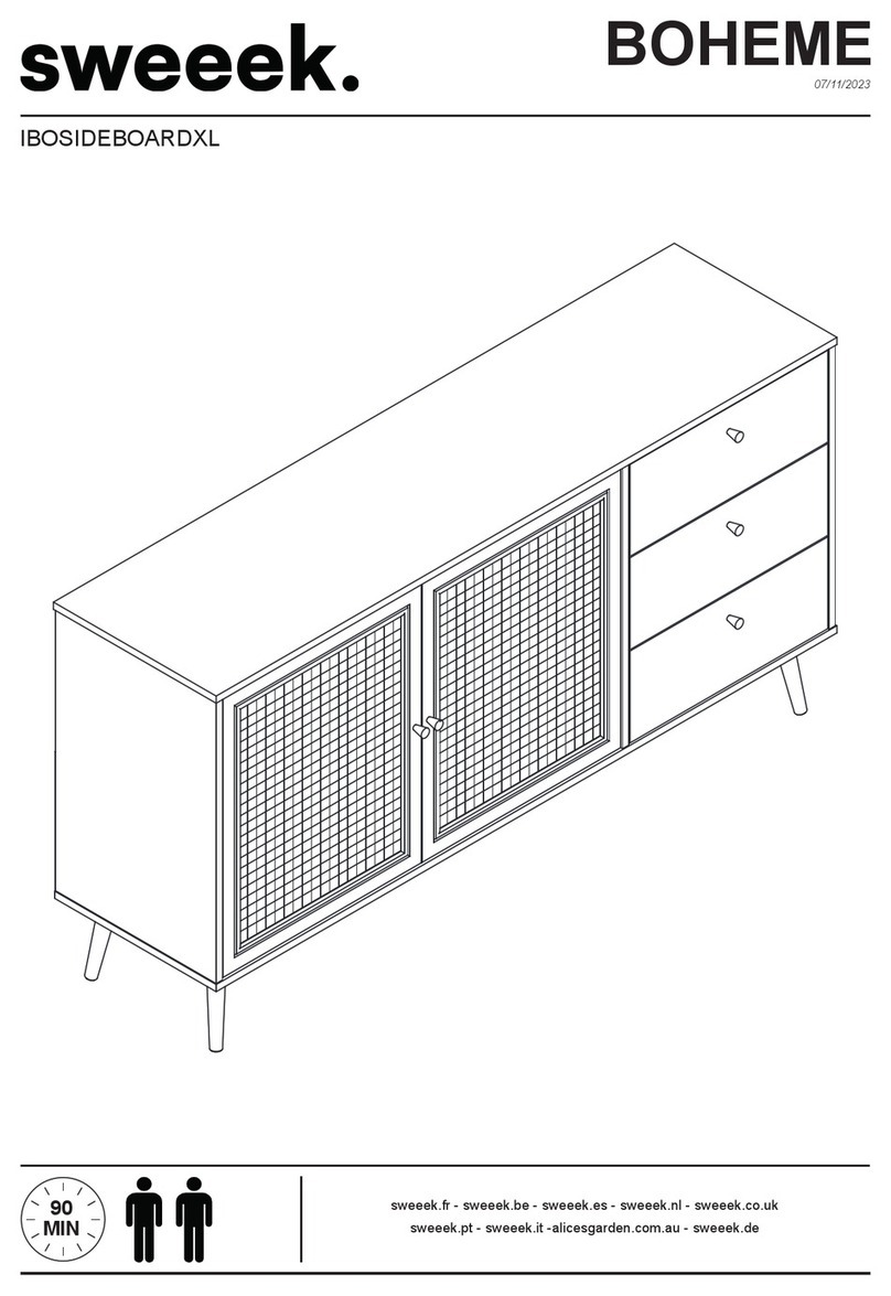 sweeek. BOHEME IBOSIDEBOARDXL User manual