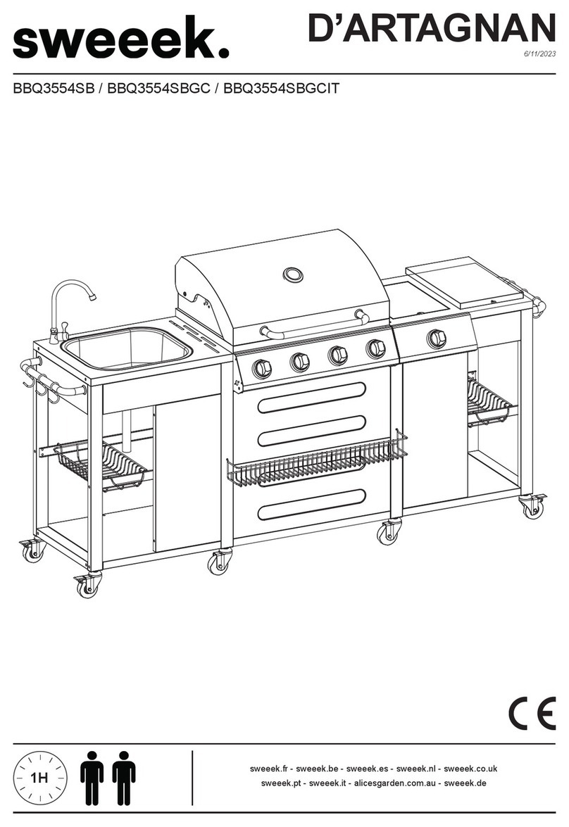 sweeek. D'ARTAGNAN BBQ3554SB manual