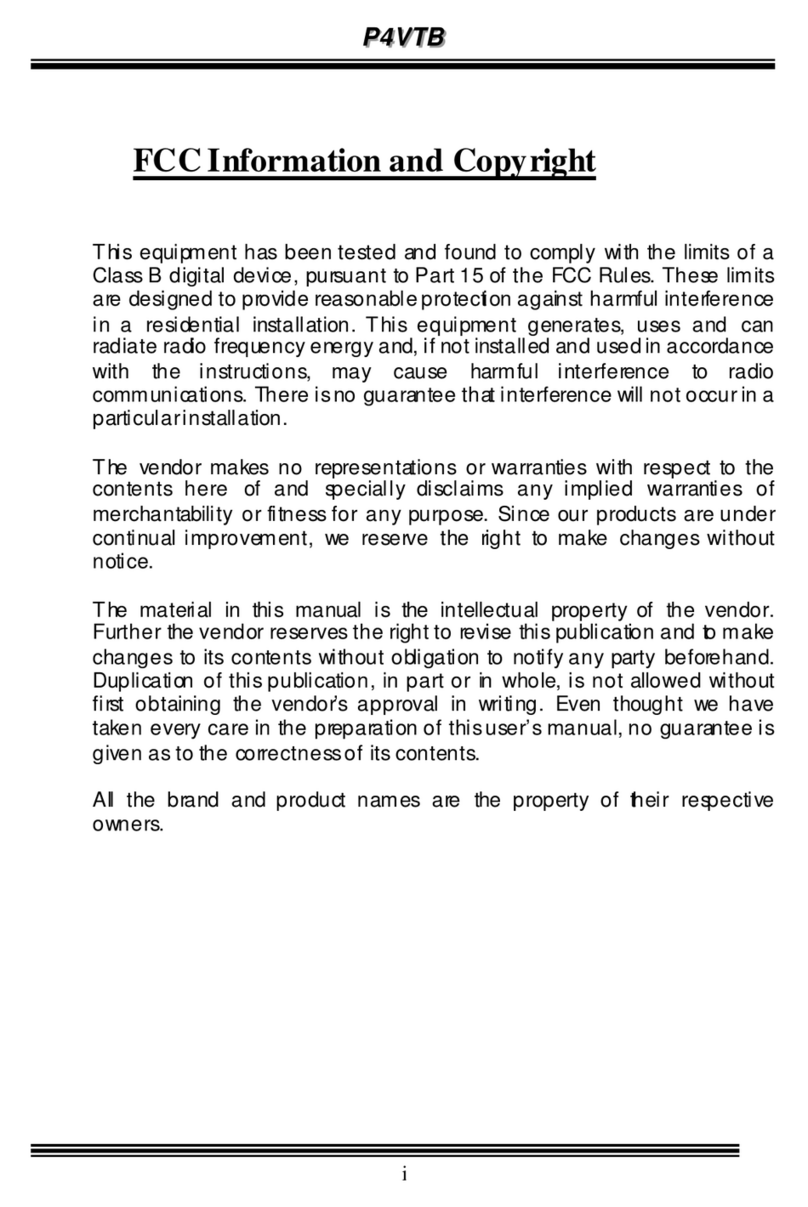 Biostar P4 VTB User manual