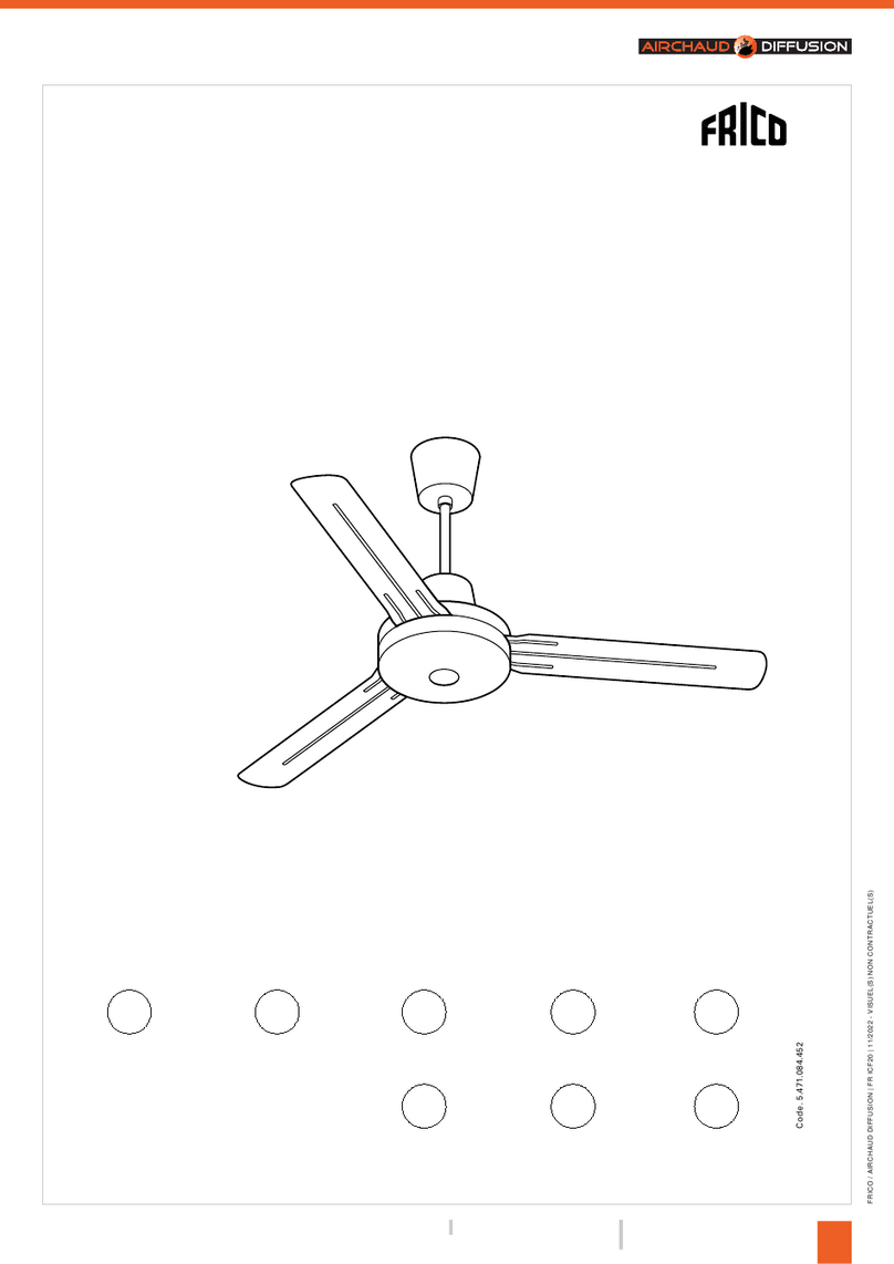 Airchaud Diffusion Frico ICF20 manual