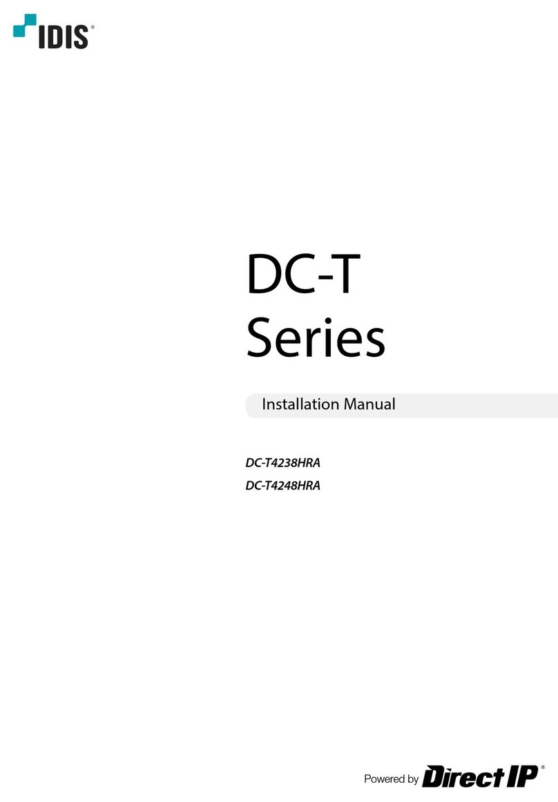 Idis DC-T4248HRA User manual